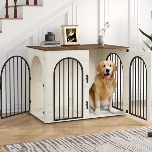 Hzuaneri 44.1'' Dog Crate Furniture, Dog Kennel Indoor