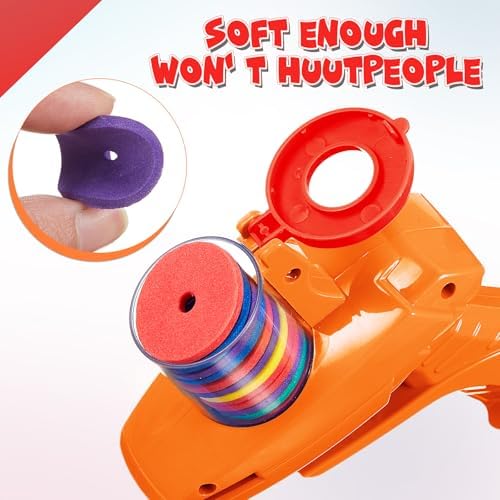 Sumind 2 Pcs Foam Disc Shooter Blasters