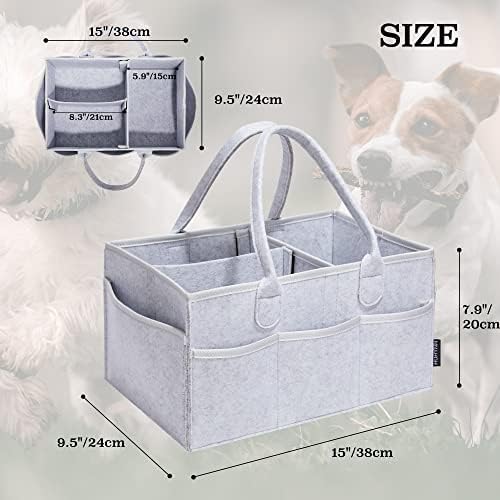 Pet Grooming Tote, Dog Grooming Supplies Organizer, Travel Outdoor