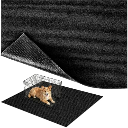 Dog Crate Mat, Non-Slip Kennel Mat