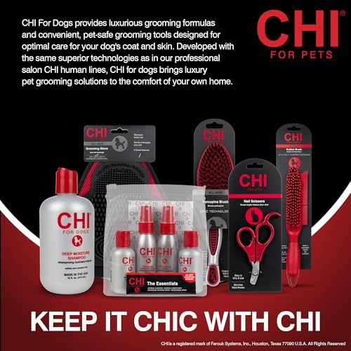 CHI for Dogs Dematting and Deshedding Undercoat Rake
