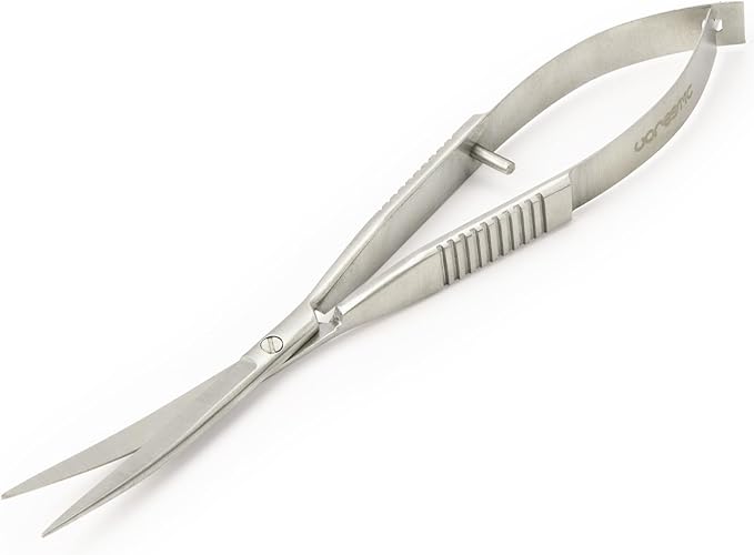 Aquarium Spring Scissors, 6.3 Inch Aquarium Scissors Spring, Aquascaping Spring Scissors, Terrarium and Aquarium Scissors, Aquarium Scissors for Plants