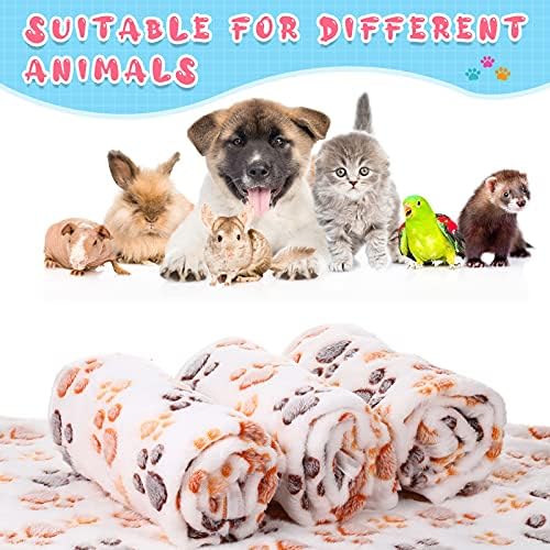 Tatuo 4 Pcs Fleece Dog Blankets