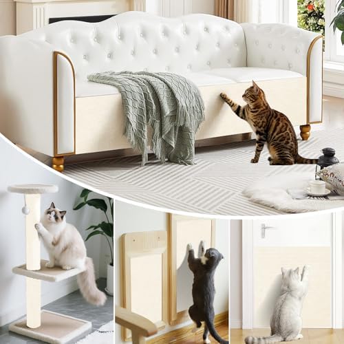 Cat Scratch Protector – Self-Adhesive & Trimmable Couch Guard