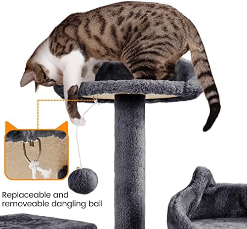 Yaheetech 72in Tall Cat Tree Tower