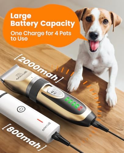 oneisall Dog Clippers and Paw Trimmer Kit