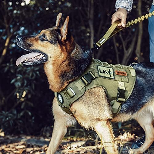 OneTigris Tactical Dog Harness, No-Pull Dog Vest