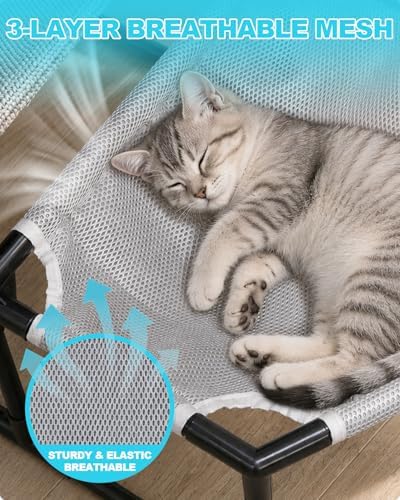 2-Tier Elevated Cat Hammock Bed