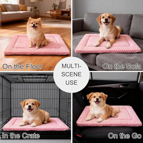 Dog Bed Mat - Dog Crate Pad - Reversible Mat