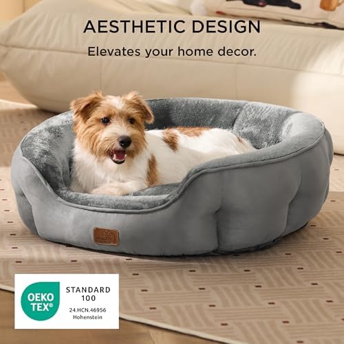 Bedsure Medium Dog Bed Washable, Large Cat Beds