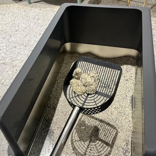 Cat Litter Scoop Deep Shovel, Detachable Long Handle Litter Scooper