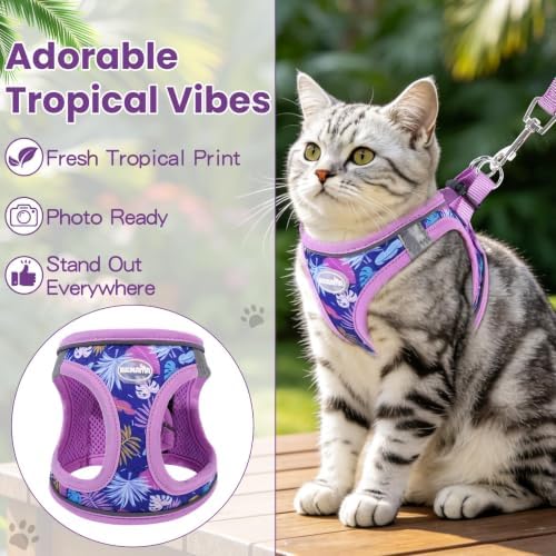 Cat Vest Harness and Leash Set, Escape Proof