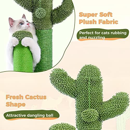 PAWZ Road Cactus Cat Scratching Post 27”Cat Scratcher