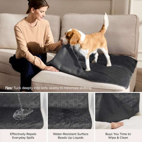 Bedsure Waterproof Bed Cover for Bed and Dogs Quick Drying