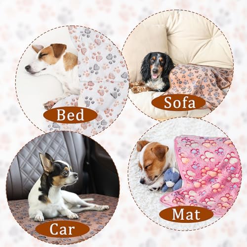 1 Pack 3 Blankets for Dog Puppy Cat