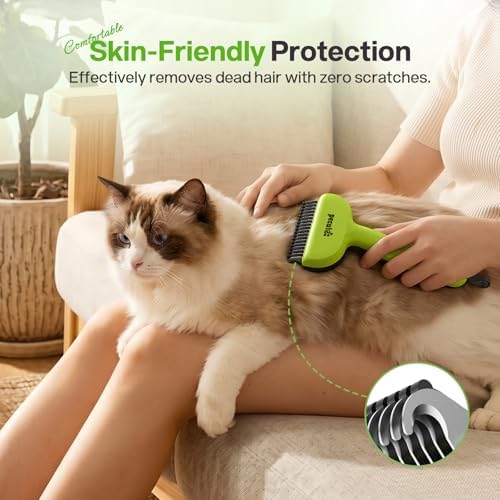 Pecute Self-Cleaning Undercoat Rake