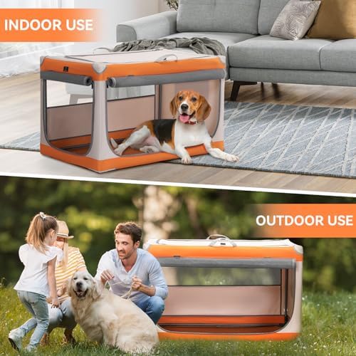 A 4 Pet 40-in Collapsible Soft Dog Crate, Large Dogs