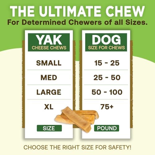 EcoKind Yak Cheese Himalayan Dog Chews, Yak Chews