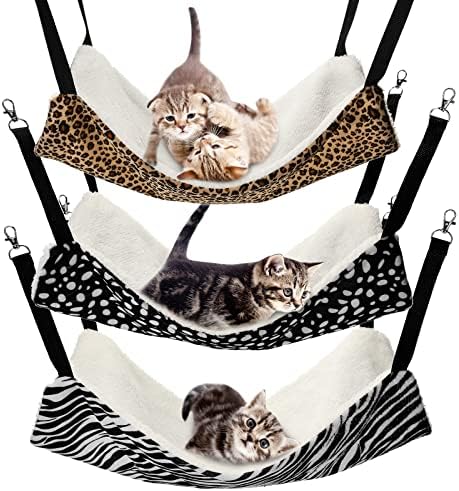 BBTO 3 Pcs Reversible Hanging Hammock Soft Plush