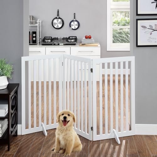 unipaws 36”H Free Standing Pet Gate