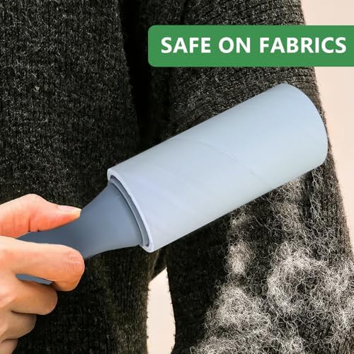 Pet Hair Lint Rollers, 3 Pack, 90 Sheets Each– Reusable Sticky Roller