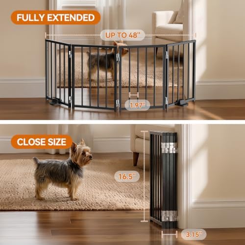 BFNN Small Dog Gate Indoor