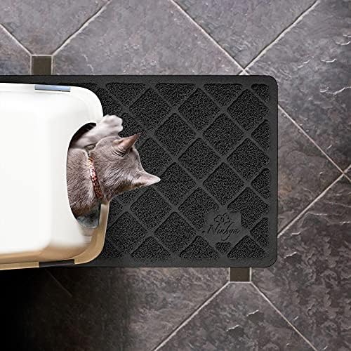 Niubya Premium Cat Litter Mat, Litter Box Mat