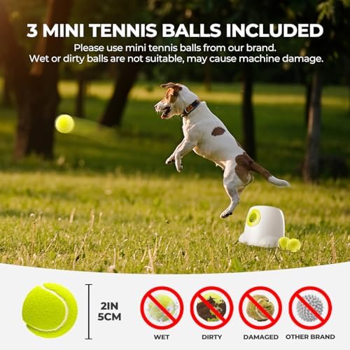 AFP Automatic Ball Launcher Dog Ball Thrower Machine Interactive Hyper Fetching