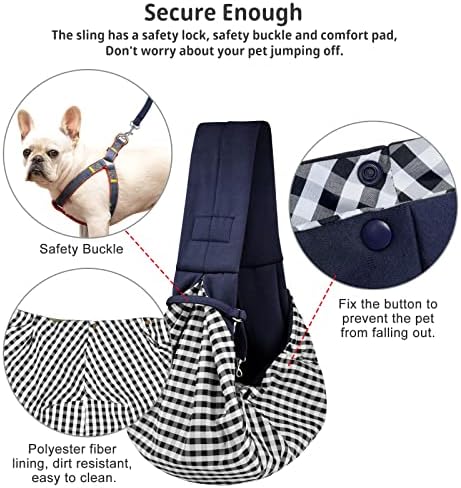 CUBY Dog and Cat Sling Carrier