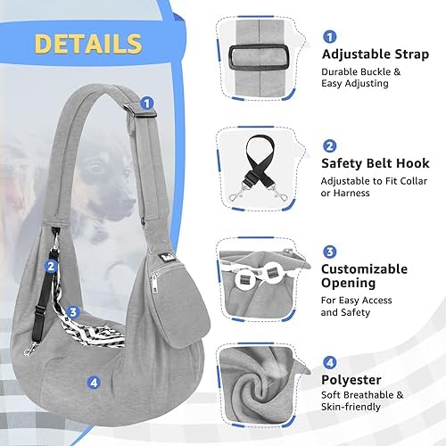 SlowTon Dog Carrier Sling