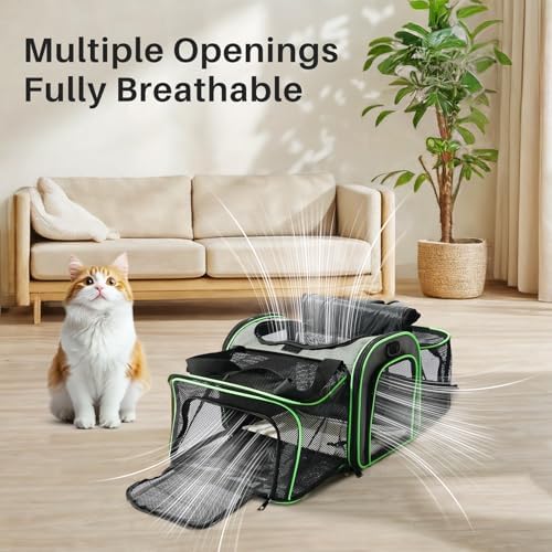 Gardner Pet Large Expandable Cat Carrier