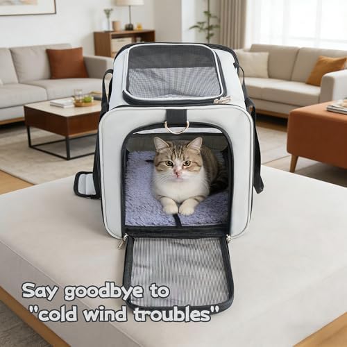 YUNIQUE Soft-Sided Cat & Dog Carrier