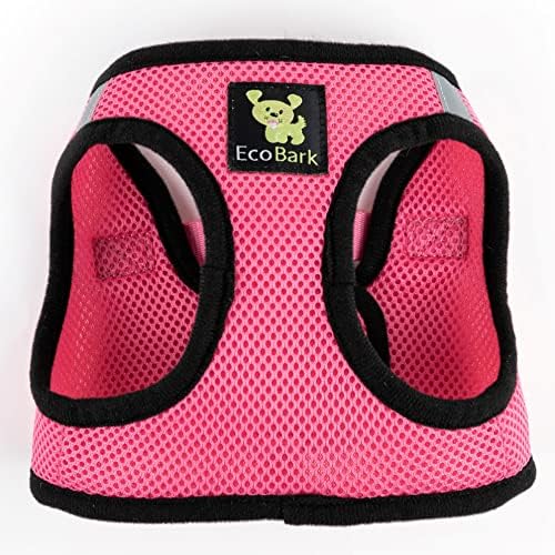 EcoBark Step in Dog Harness, Reflective Soft Ultra Padded Mesh Vest