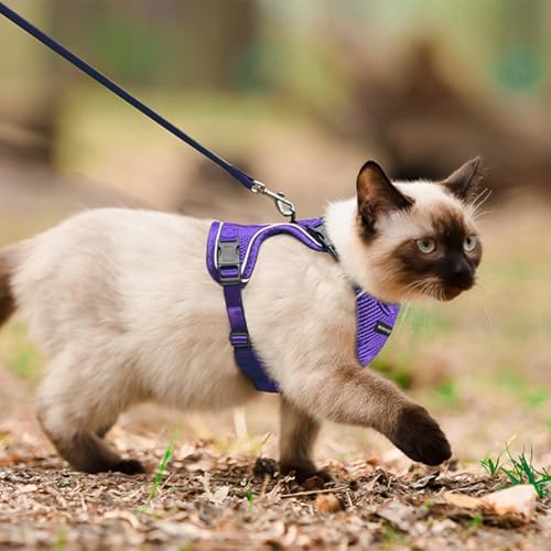 Cat Harness and Leash Set, Soft and Breathable Vest