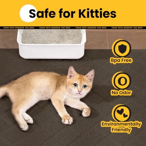 Conlun Cat Litter Mat Litter Trapping Mat