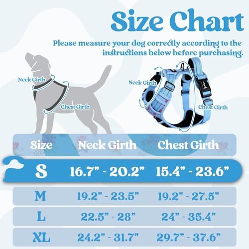 rabbitgoo Dog Harness Small Sized, Updated Easy On & Off