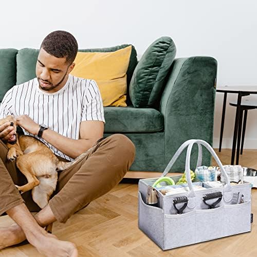 Pet Grooming Tote, Dog Grooming Supplies Organizer, Travel Outdoor