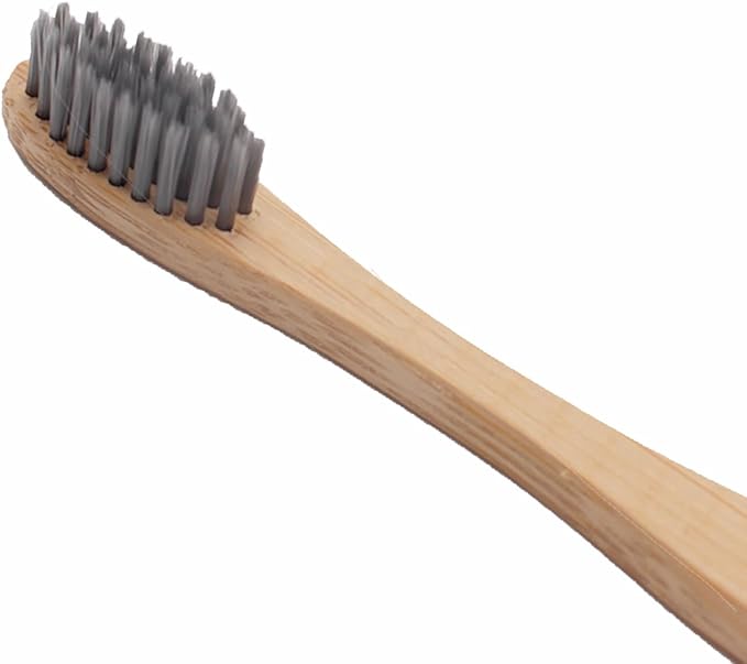 H&H Pets Bamboo Toothbrush Set for Dogs and Cats - Ultra Soft Bristles & Biodegradable Wooden Toothbrush, Puppy Supplies, Dog Dental Set, Eco-Friendly Pet Supplies (Large; 8-Count Pack)