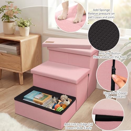 Zerbuger Dog Stairs with Storage
