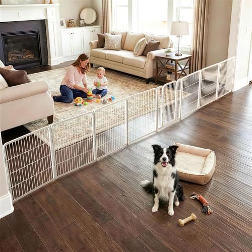 FXW Dog Gate, Extra Wide Adjustable
