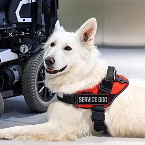 2 Pcs Reflective Service Dog Patch