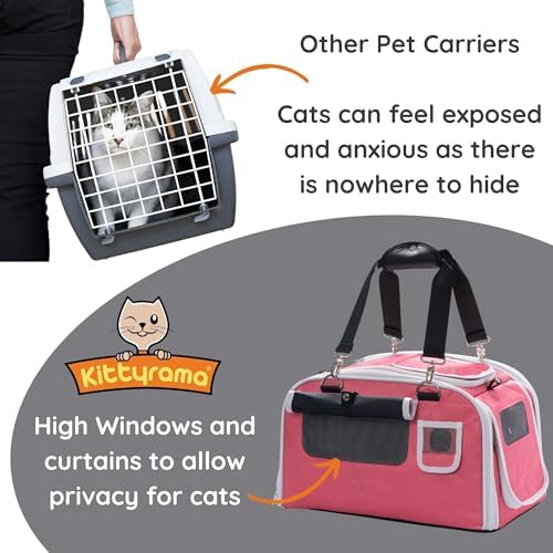Kittyrama Soft-Sided Airline Approved Cat Carrier
