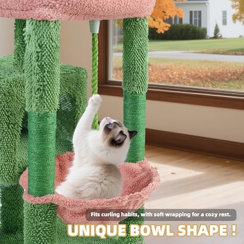 TWDEPART 37.5" All-in-One Cat Tree Tower