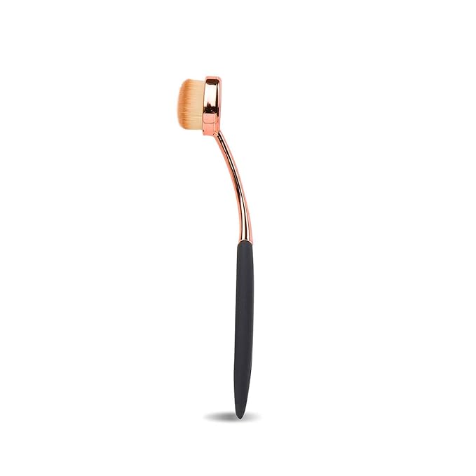 Eye Envy ProPowder Applicator Brush for Dogs and Cats. Use to Safely and Evenly Apply Tear Stain Powder. Large. Washable Superfine Fiber Hair. Long Tapered Bristles. Ergonomic Handle