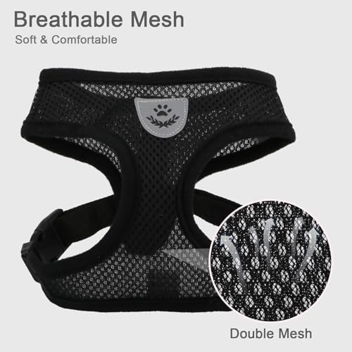 Hypeety Dog Vest Harness No-Pull Reflective Step-in Air Mesh Vest