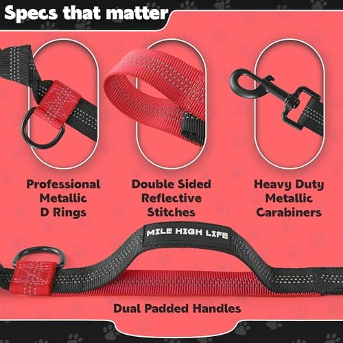 Mile High Life Hands Free Leash, Waist Leash