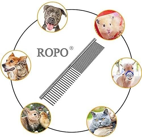 CWXZSTM Pet Steel Combs Dog Cat Comb Tool