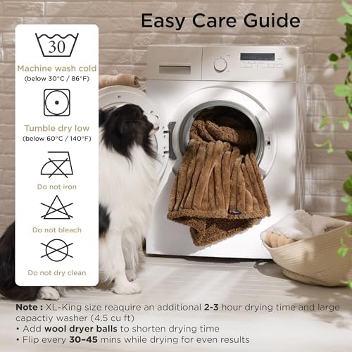 Bedsure ComfyFleece® Waterproof Blanket