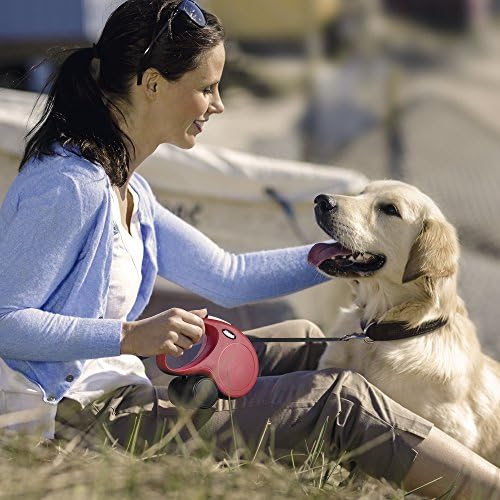 FLEXI New Classic Retractable Dog Leash, 26 ft
