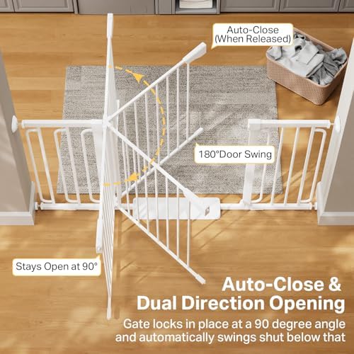 Cumbor 36.6-59" Extra Wide Baby Gate